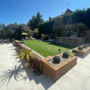 Decorative garden walls