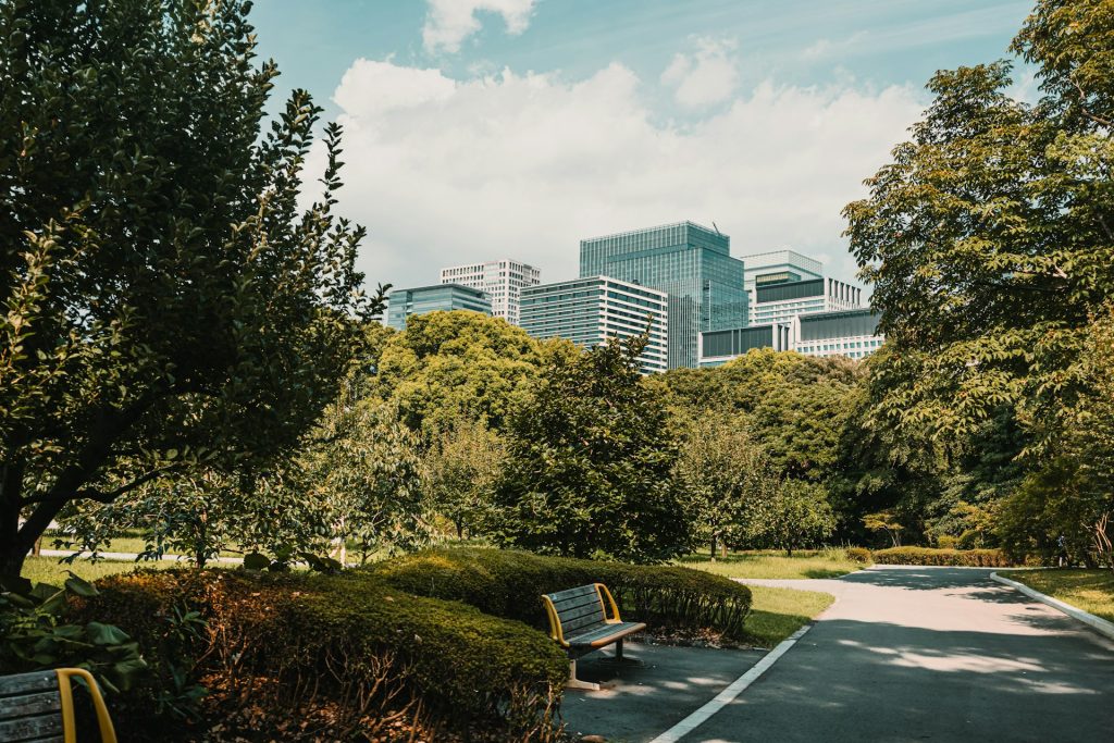 commercial landscape