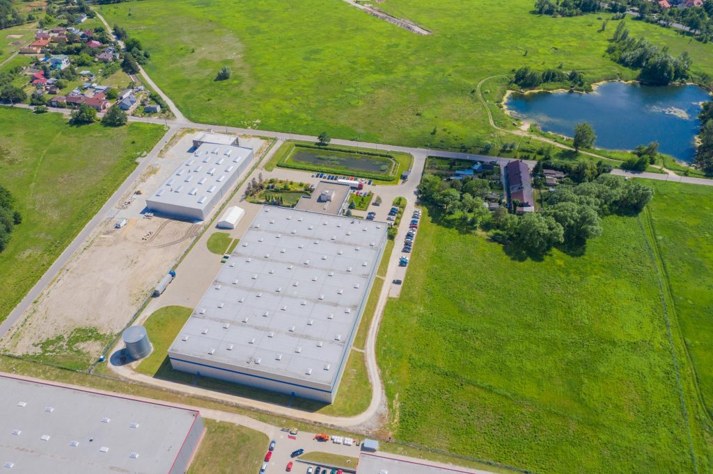 warehouse landscaping