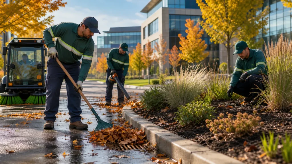 Fall Service Gaps That Undermine Commercial Grounds Maintenance